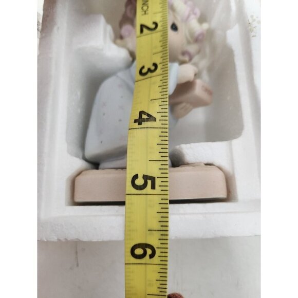 VTG Enesco Precious Moments Figurine The Spirit Is Willing But The Flesh Is Weak - Picture 8 of 8